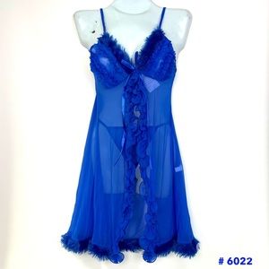 O.S. - NWT 2 pc Navy Babydoll Set